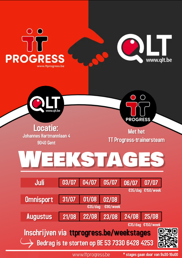Affiche Zomerstages TT Progress 2023 + omnisport stage